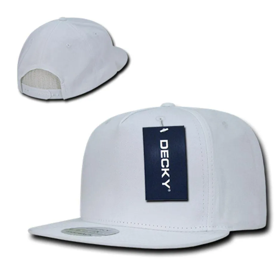 1 Dozen Flat Bill Hats Caps 5 Panel Snapback Cotton Green Undervisor Wholesale