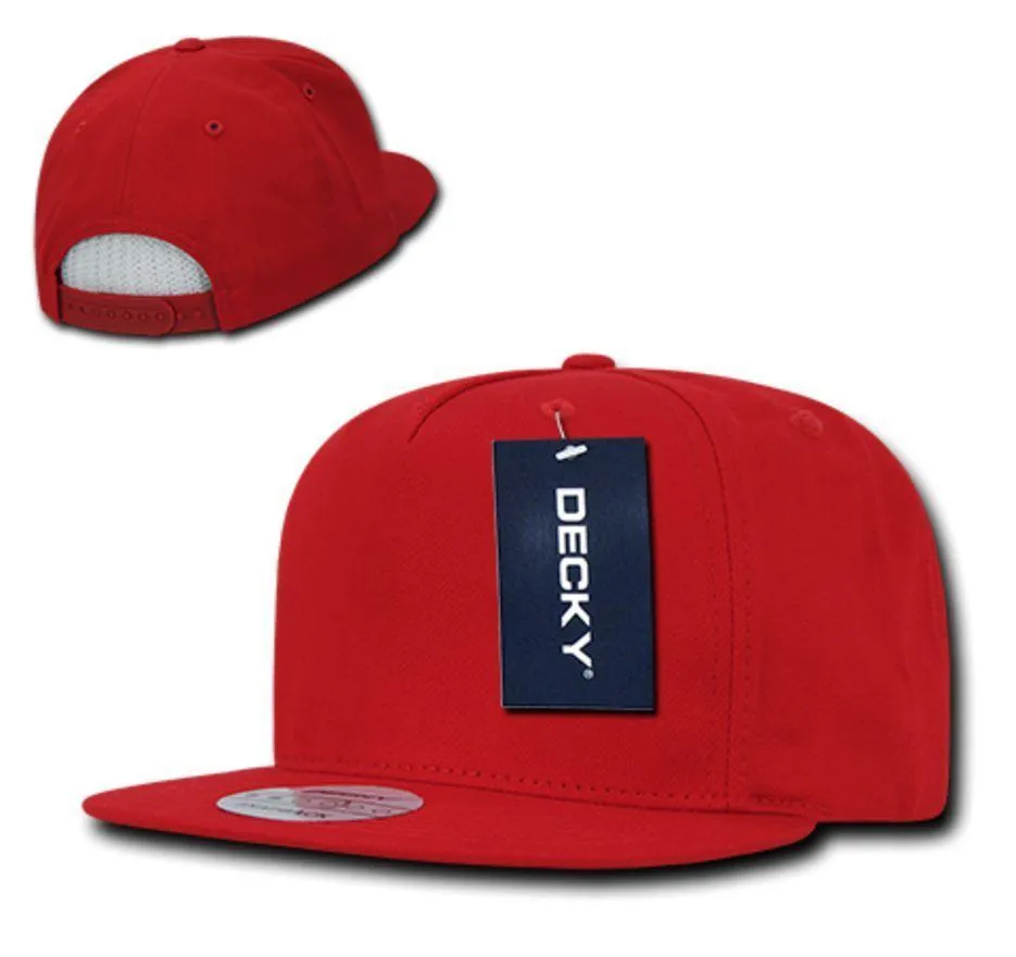 1 Dozen Flat Bill Hats Caps 5 Panel Snapback Cotton Green Undervisor Wholesale