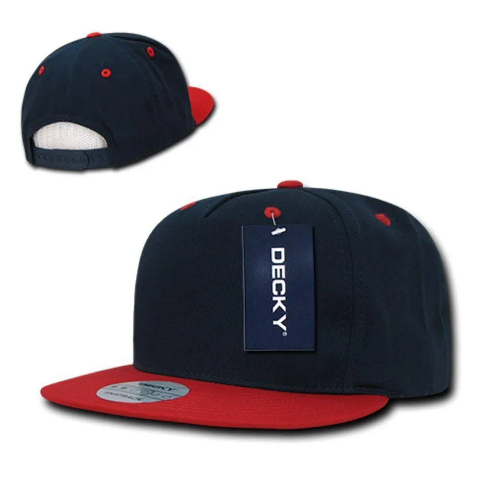1 Dozen Flat Bill Hats Caps 5 Panel Snapback Cotton Green Undervisor Wholesale