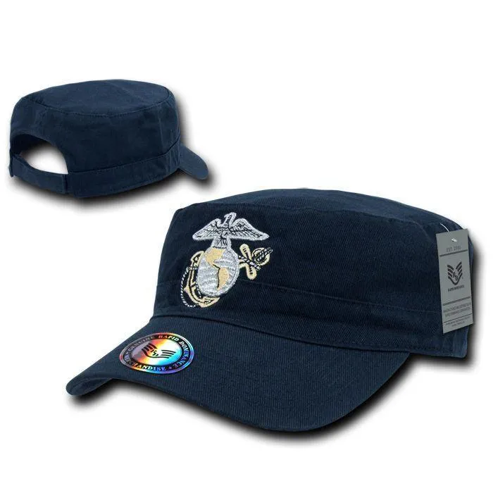 1 Dozen Military Air Force Army Cg Marines Navy Cotton Bdu Cadet Hats Caps