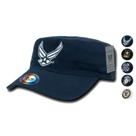1 Dozen Military Air Force Army Cg Marines Navy Cotton Bdu Cadet Hats Caps