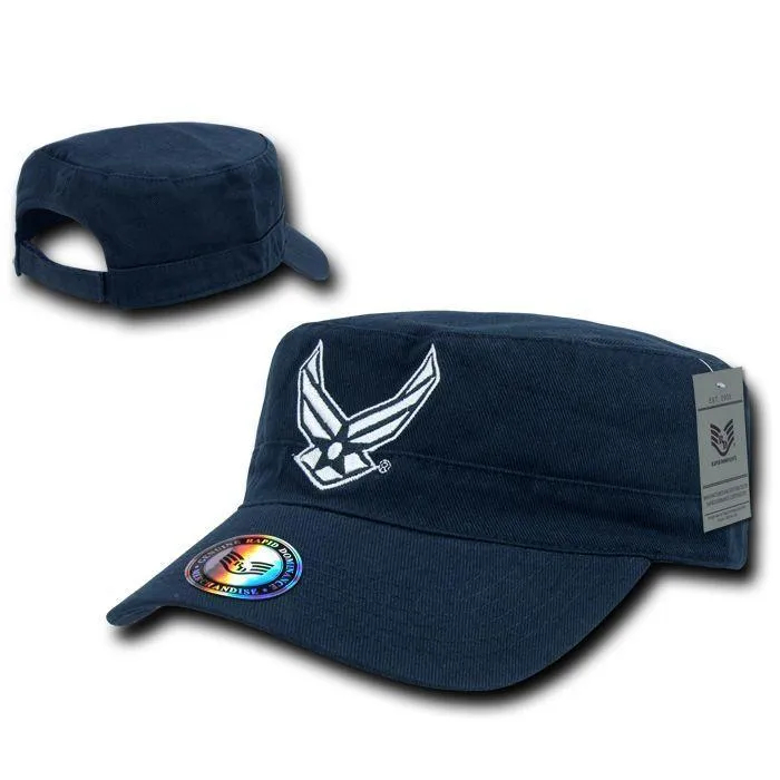 1 Dozen Military Air Force Army Cg Marines Navy Cotton Bdu Cadet Hats Caps
