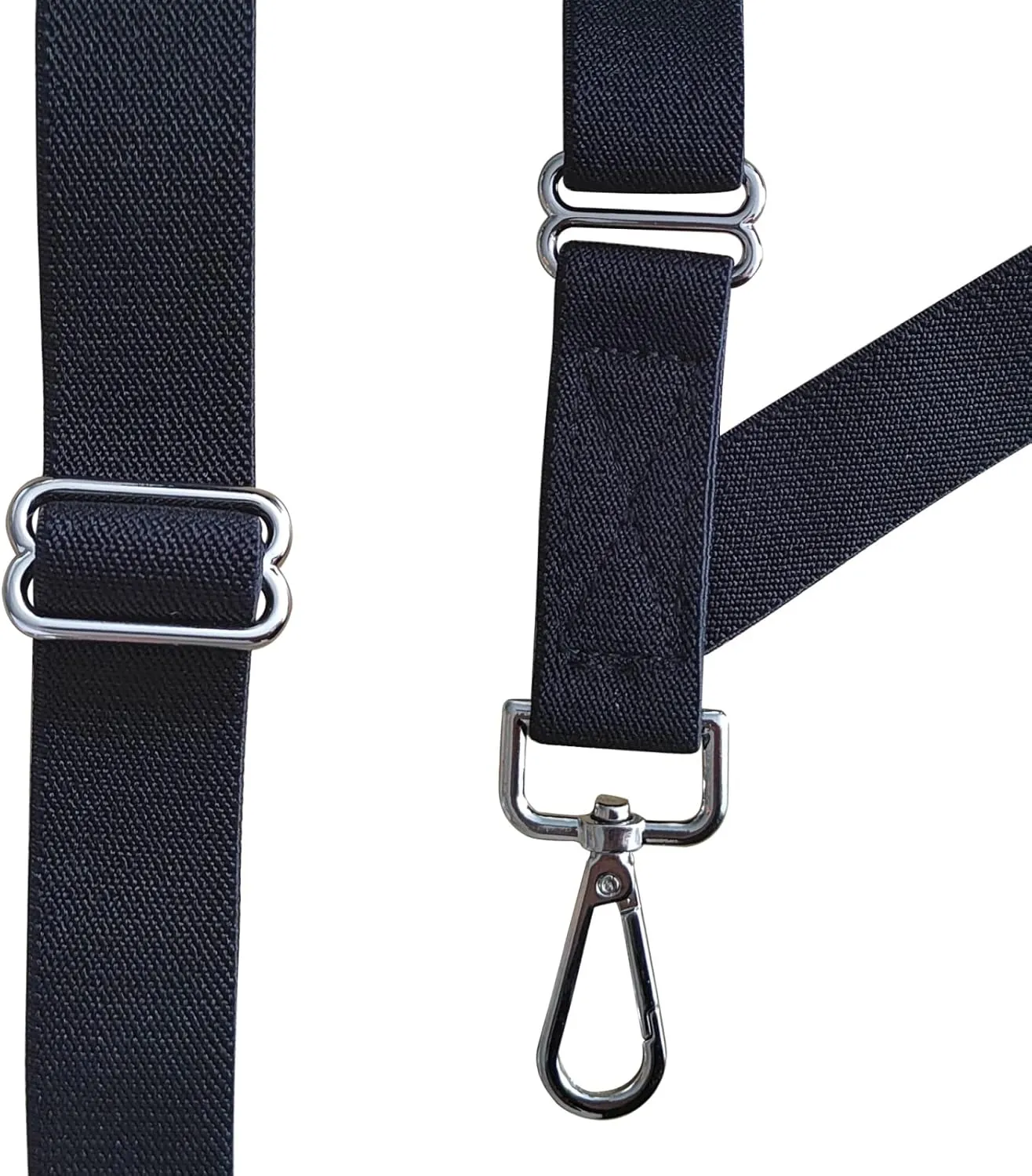 1" Suspenders for Men Heavy Duty Trucker Side Hooks Adjustable Elastic Work Suspenders Big and Tall
