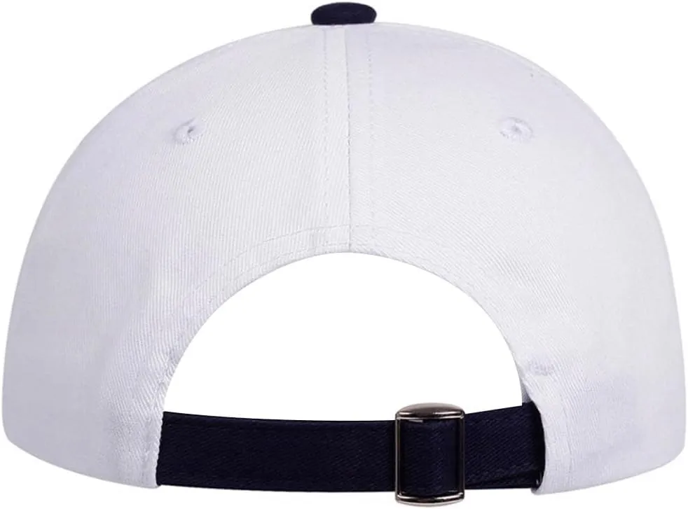2 Pcs Captain Hat and First Mate Hat Set Matching Skipper Boating Baseball Caps Nautical Marine Sailor Embroidered Hat
