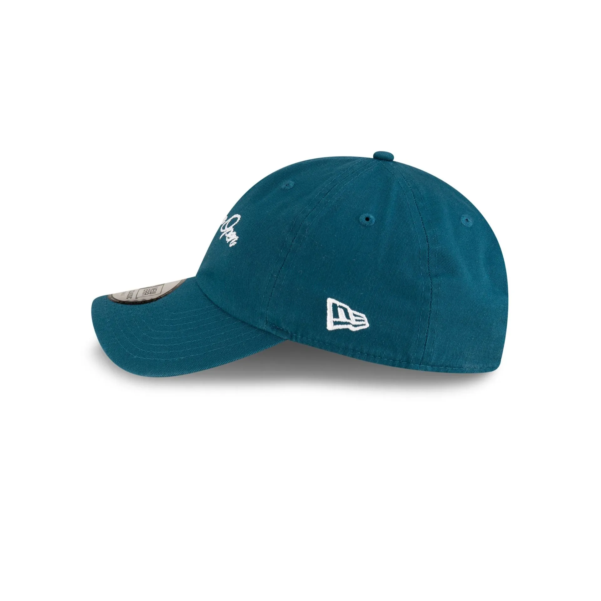 2025 Australian Open Cadet Blue Wash Casual Classic Adjustable Hat