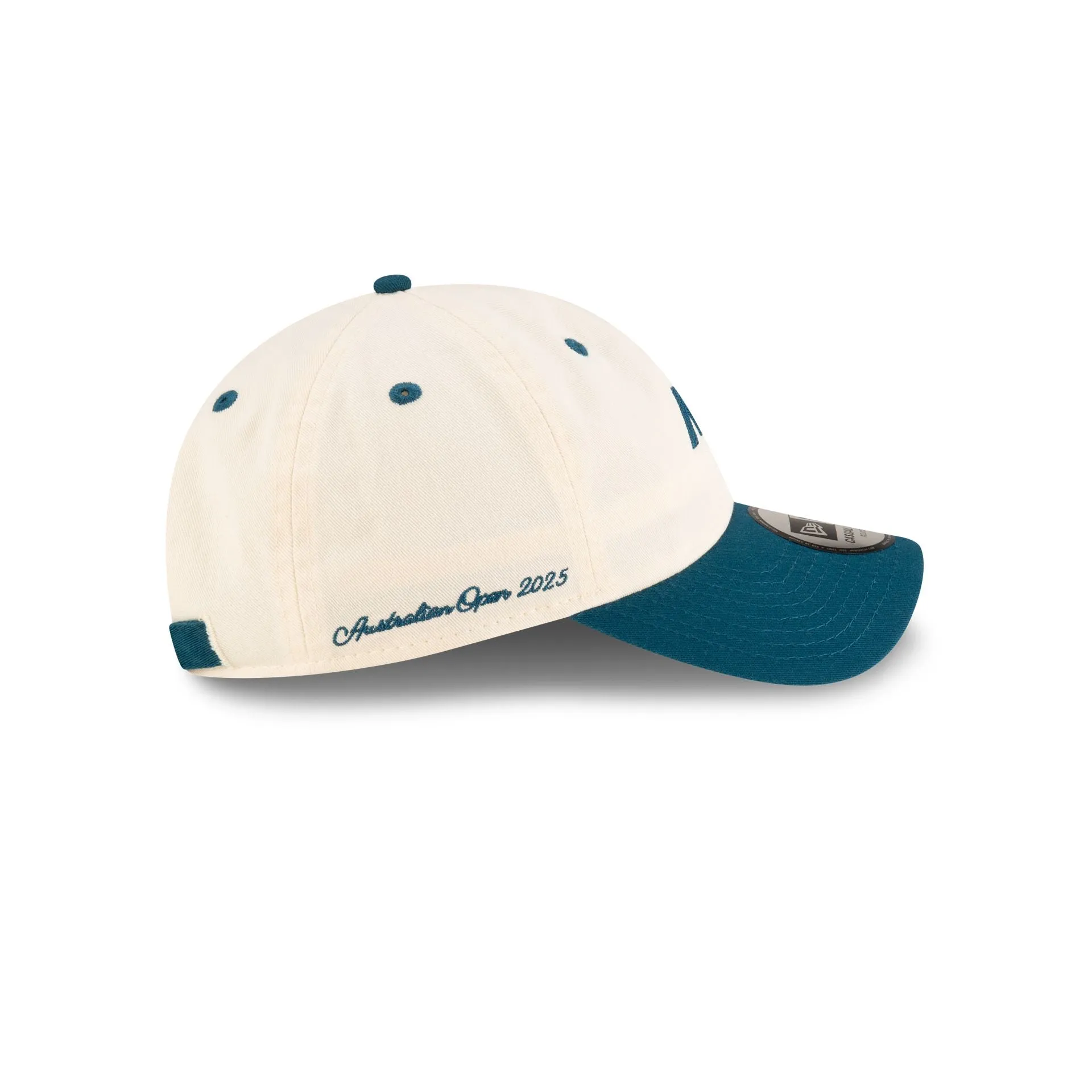 2025 Australian Open Cream Cadet Blue Casual Classic Adjustable Hat