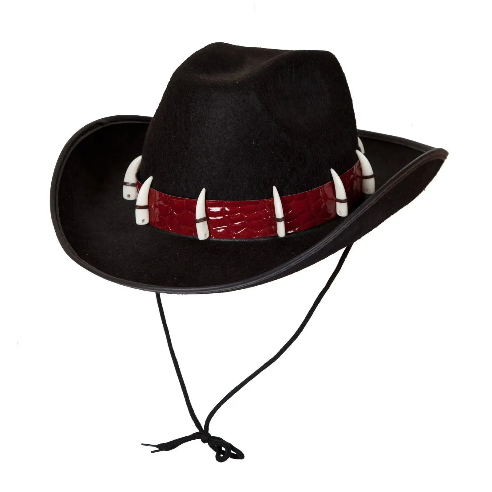 Adults Adventurer Hat Crocodile Teeth Dundee Fancy Dress