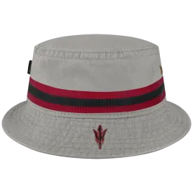 Arizona State Sun Devils Grey Relaxed Twill Bucket Hat