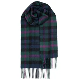 Baird Modern Tartan Brushed Lambswool Scarf
