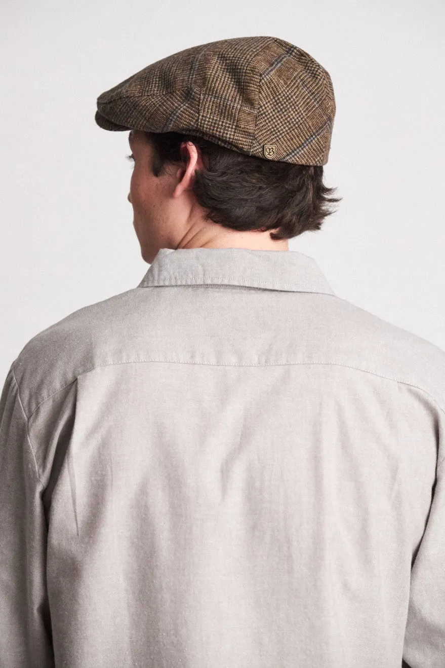 Barrel Snap Cap - Brown/Grey