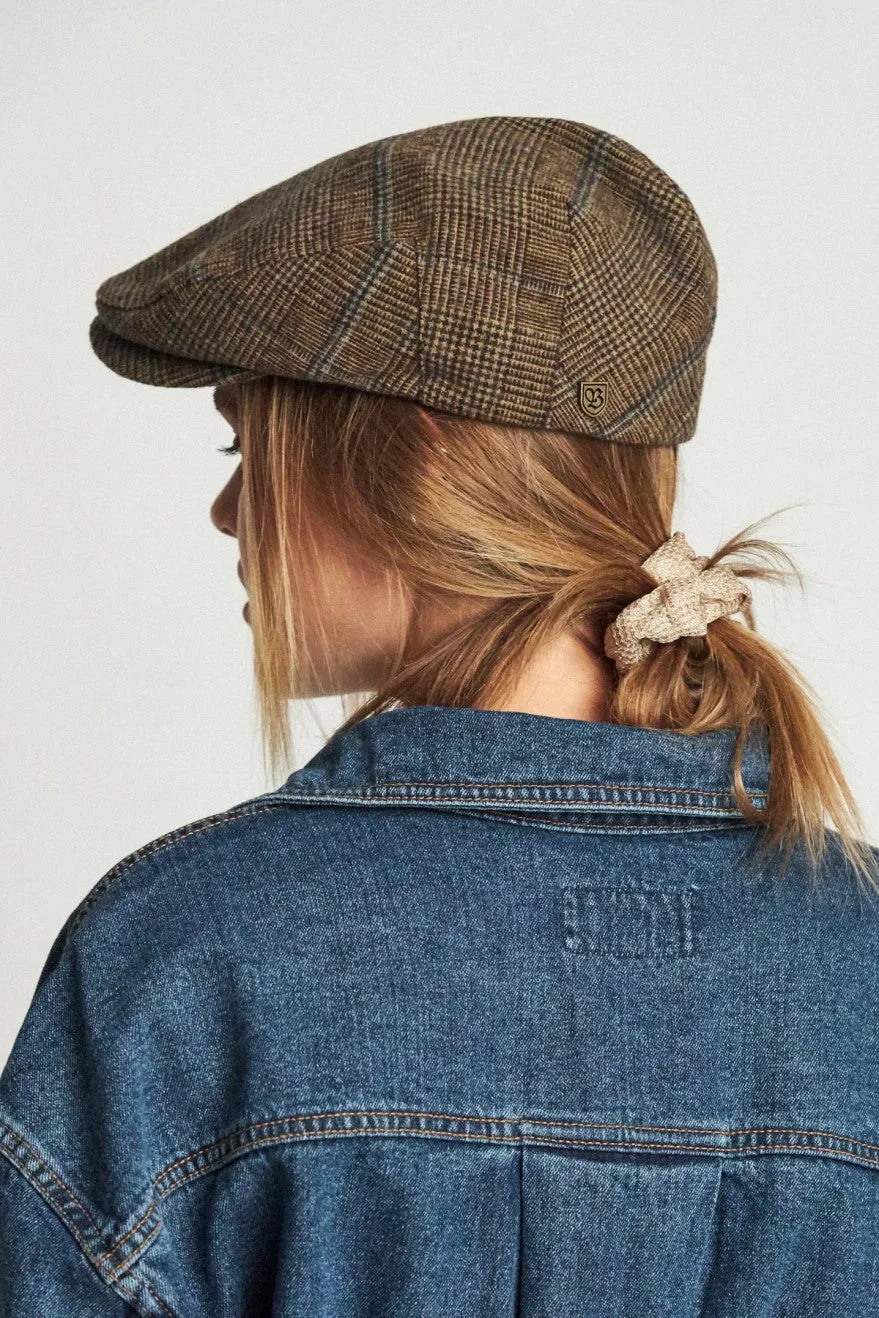 Barrel Snap Cap - Brown/Grey