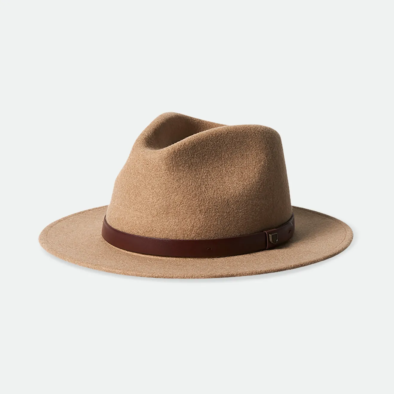 Brixton Messer Fedora Heather Sand