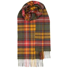 Buchanan Antique Tartan Brushed Lambswool Scarf