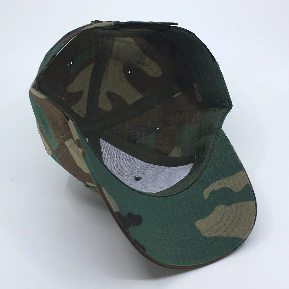 Buy 1 Get 1 Free - Heavy Stitch Washed Cadet Cotton Radar Cap   Rip Stop Tactical Cap