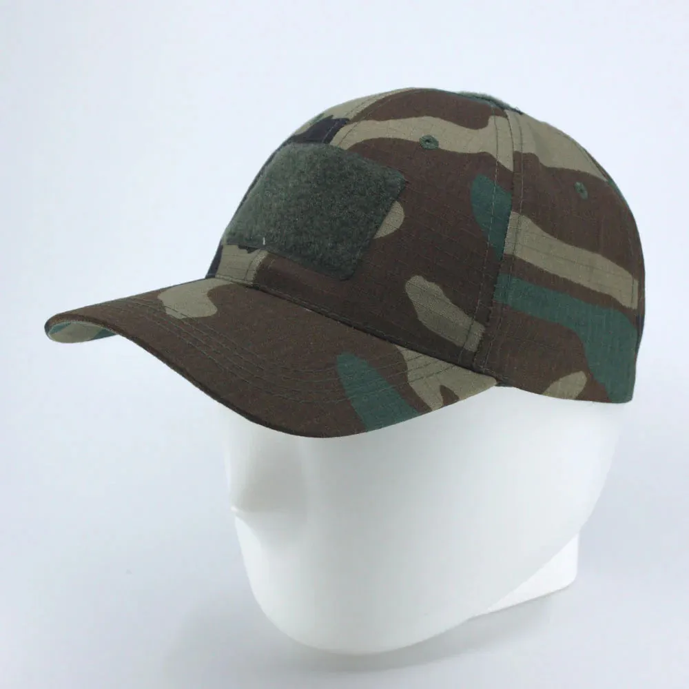 Buy 1 Get 1 Free - Heavy Stitch Washed Cadet Cotton Radar Cap   Rip Stop Tactical Cap