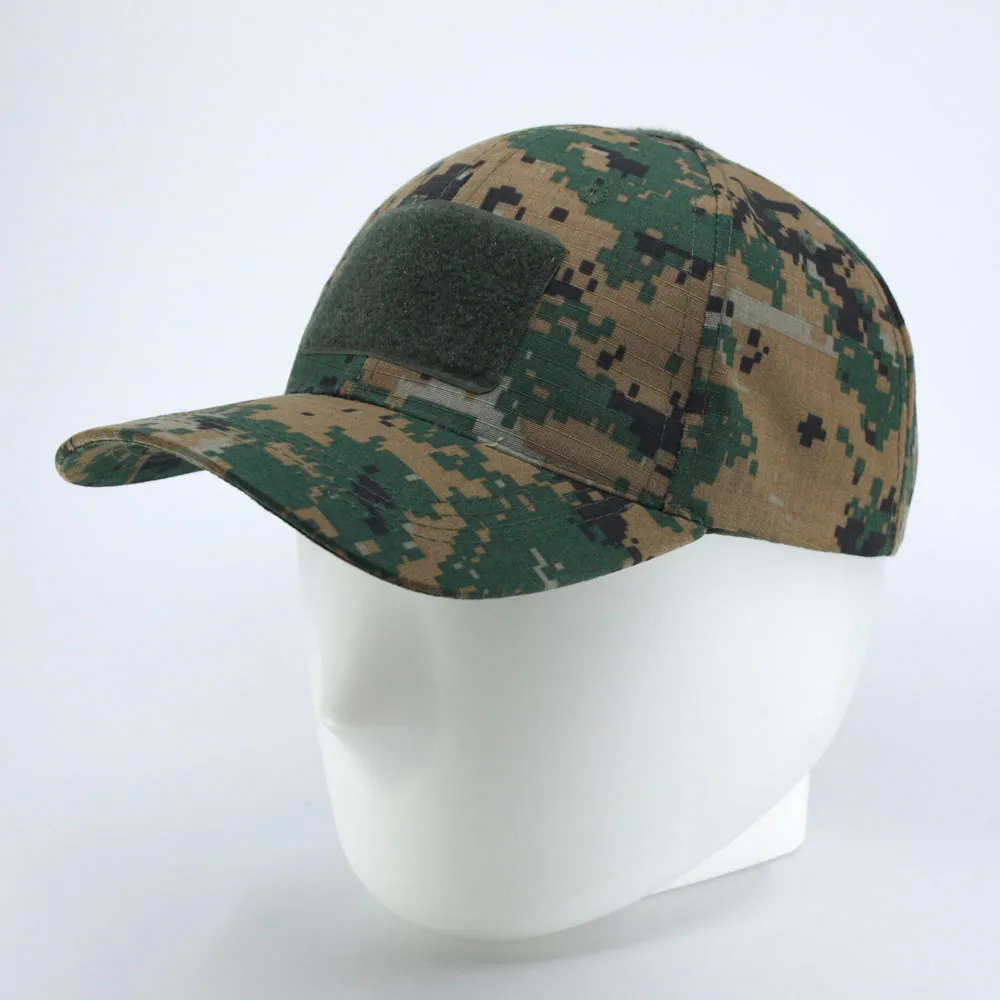 Buy 1 Get 1 Free - Heavy Stitch Washed Cadet Cotton Radar Cap   Rip Stop Tactical Cap