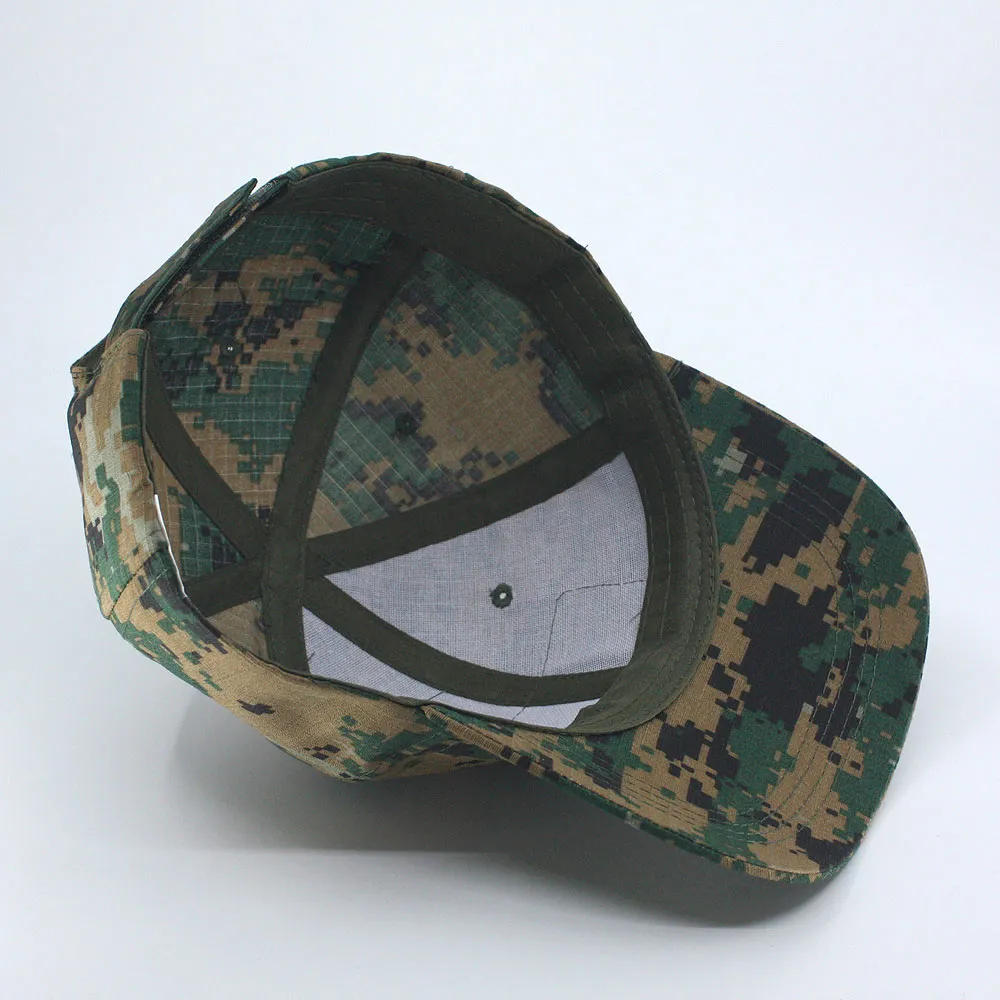 Buy 1 Get 1 Free - Heavy Stitch Washed Cadet Cotton Radar Cap   Rip Stop Tactical Cap