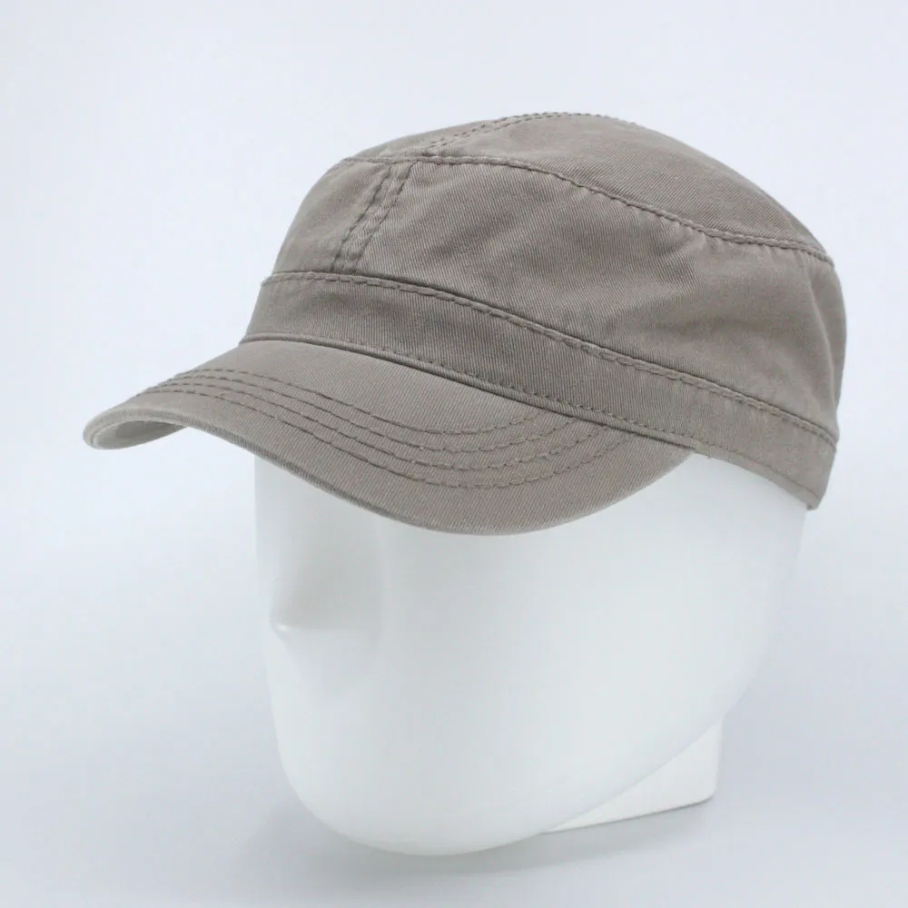 Buy 1 Get 1 Free - Heavy Stitch Washed Cadet Cotton Radar Cap   Rip Stop Tactical Cap
