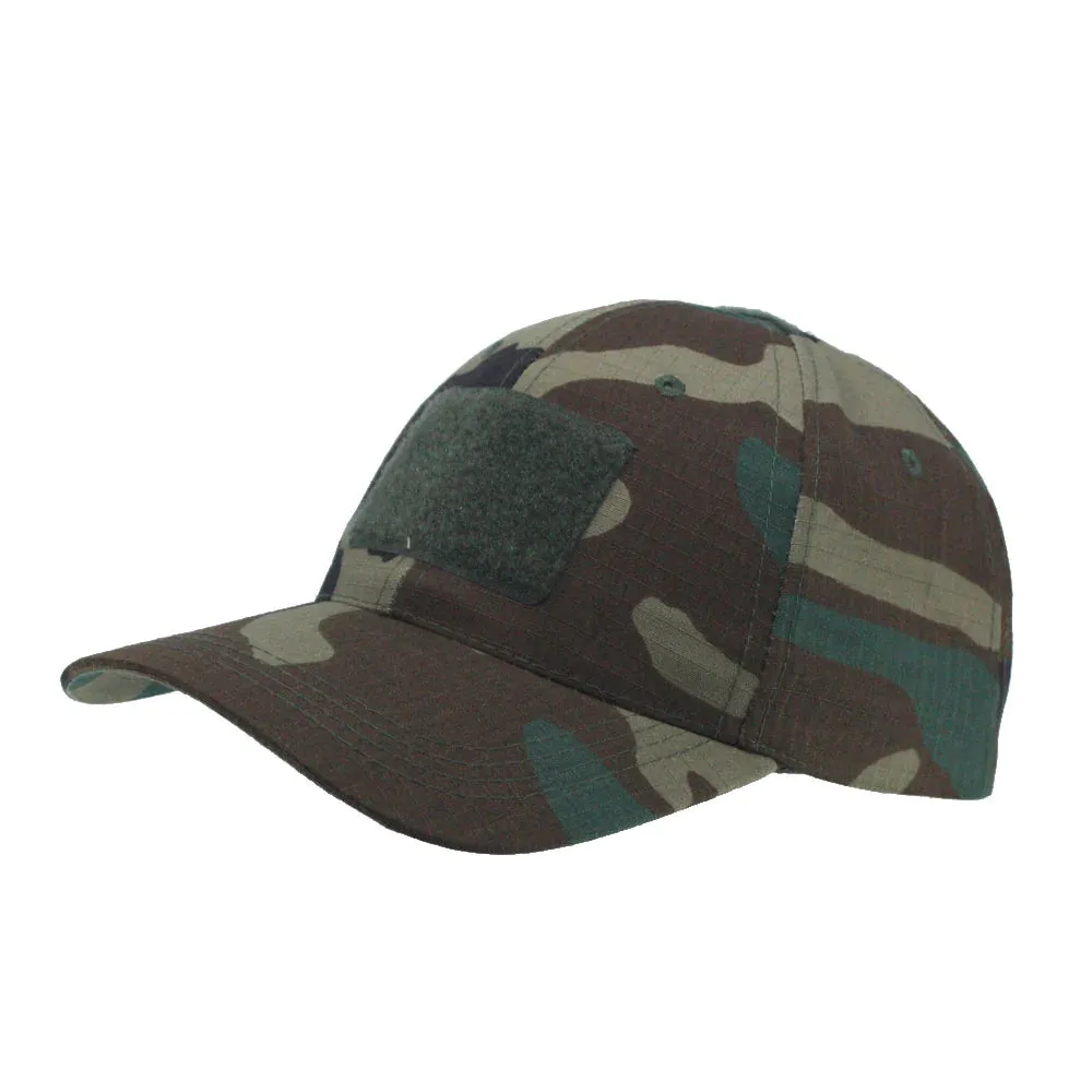 Buy 1 Get 1 Free - Heavy Stitch Washed Cadet Cotton Radar Cap   Rip Stop Tactical Cap