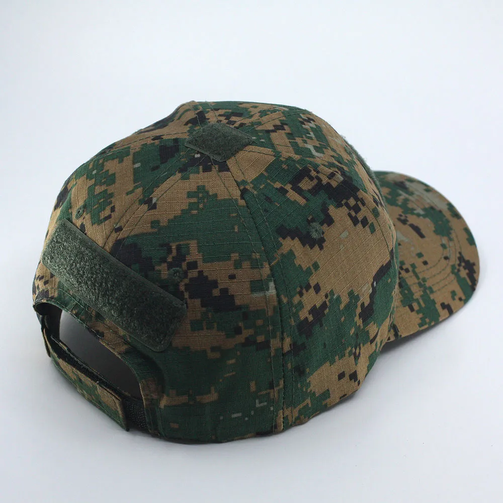 Buy 1 Get 1 Free - Heavy Stitch Washed Cadet Cotton Radar Cap   Rip Stop Tactical Cap