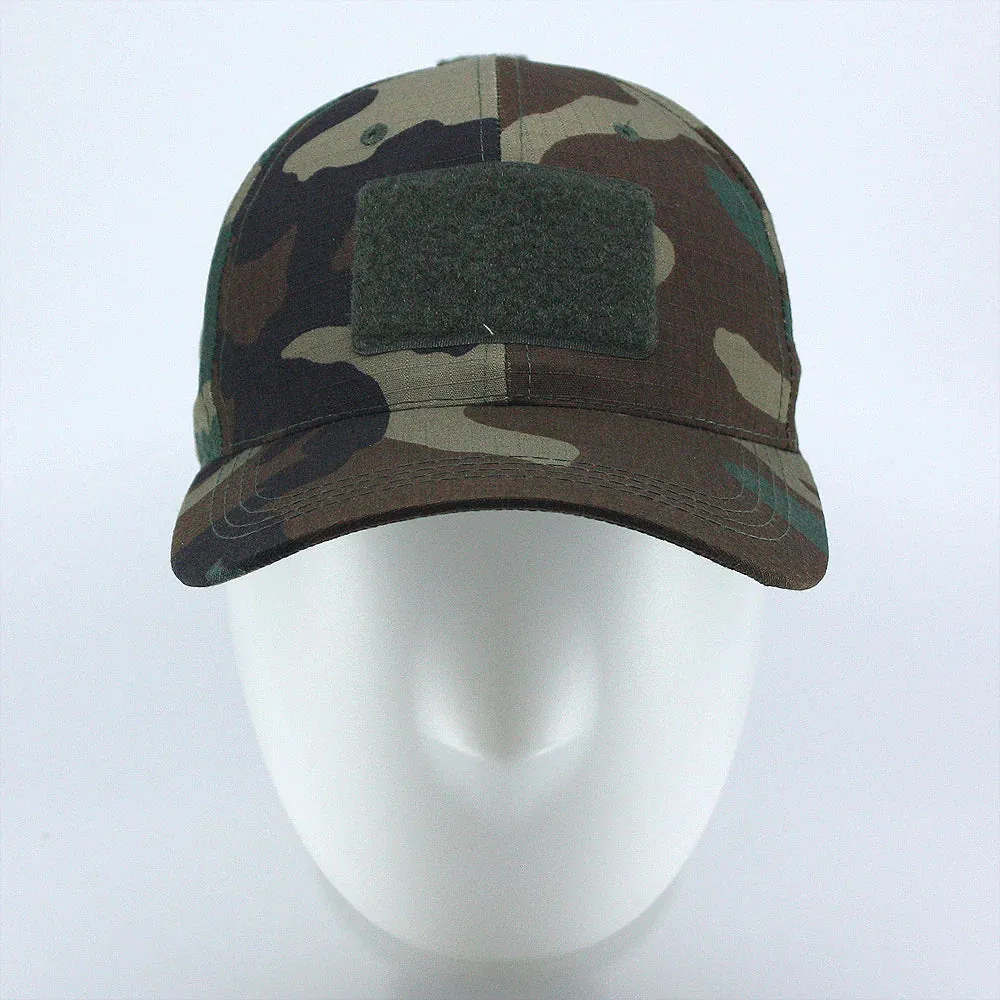 Buy 1 Get 1 Free - Heavy Stitch Washed Cadet Cotton Radar Cap   Rip Stop Tactical Cap