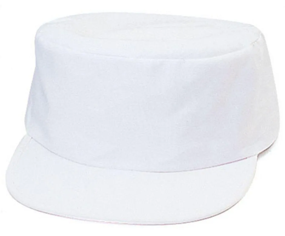 Cotton Twill Flat Top Low Crown Cadet Military Army Patrol Hats Caps