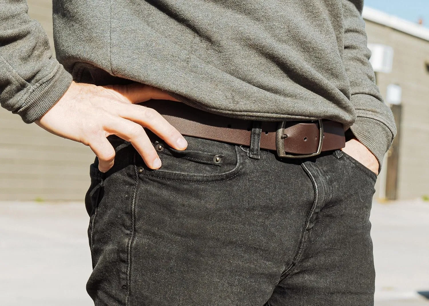 Couch Best Black Vegan Belt | Stronger Than Leather! | Cruelty Free | Made in USA Guitar Straps