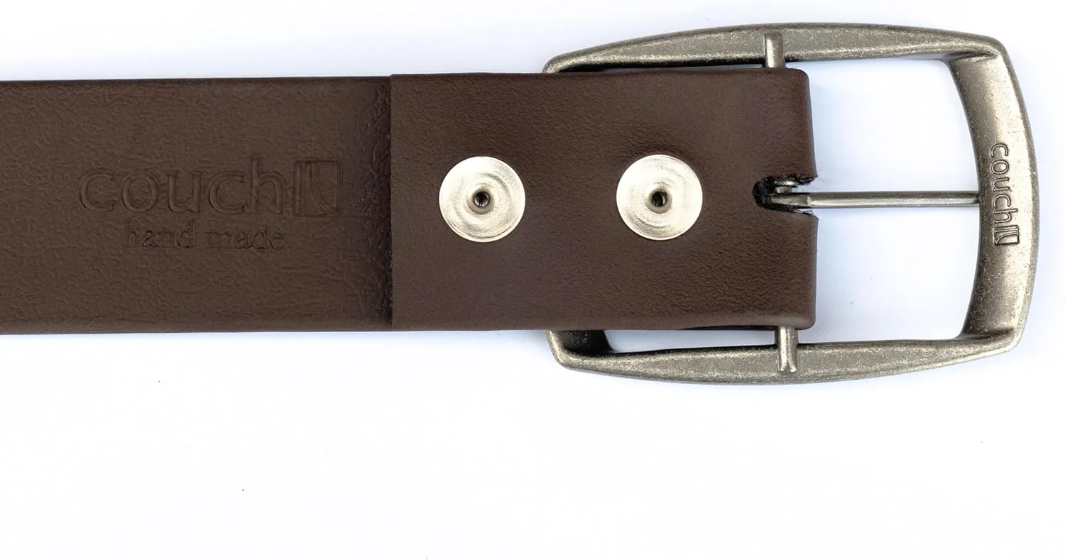 Couch Best Black Vegan Belt | Stronger Than Leather! | Cruelty Free | Made in USA Guitar Straps