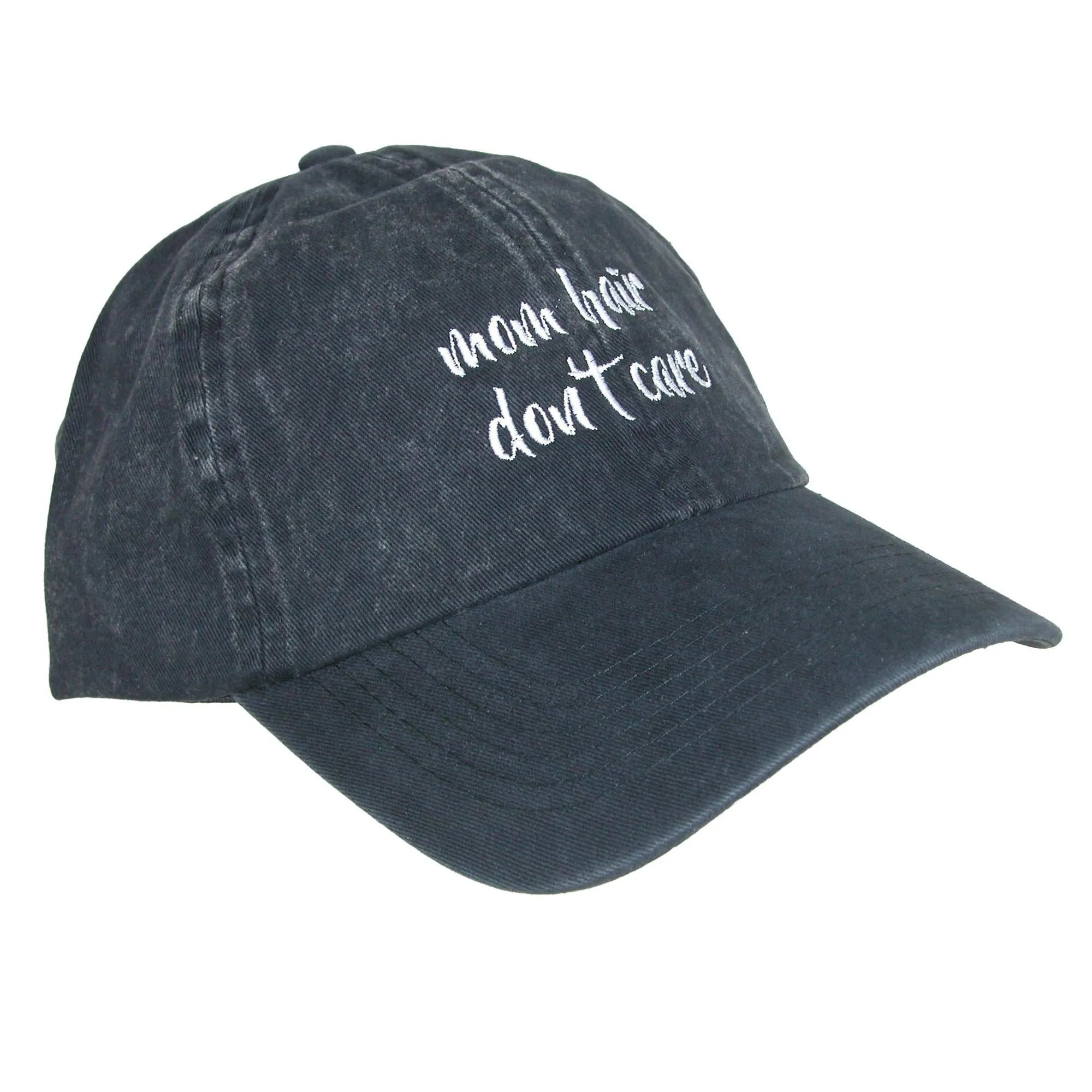 David & Young Women's Cotton Mom Hair Don't Care Baseball Cap