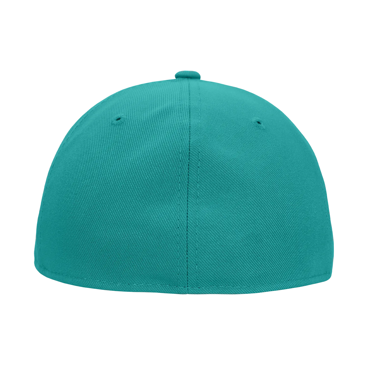 Decky RP1 - Fitted Flat Bill Hat, Retro Fitted Cap (Sizes: 7 3/8 - 7 3/4)