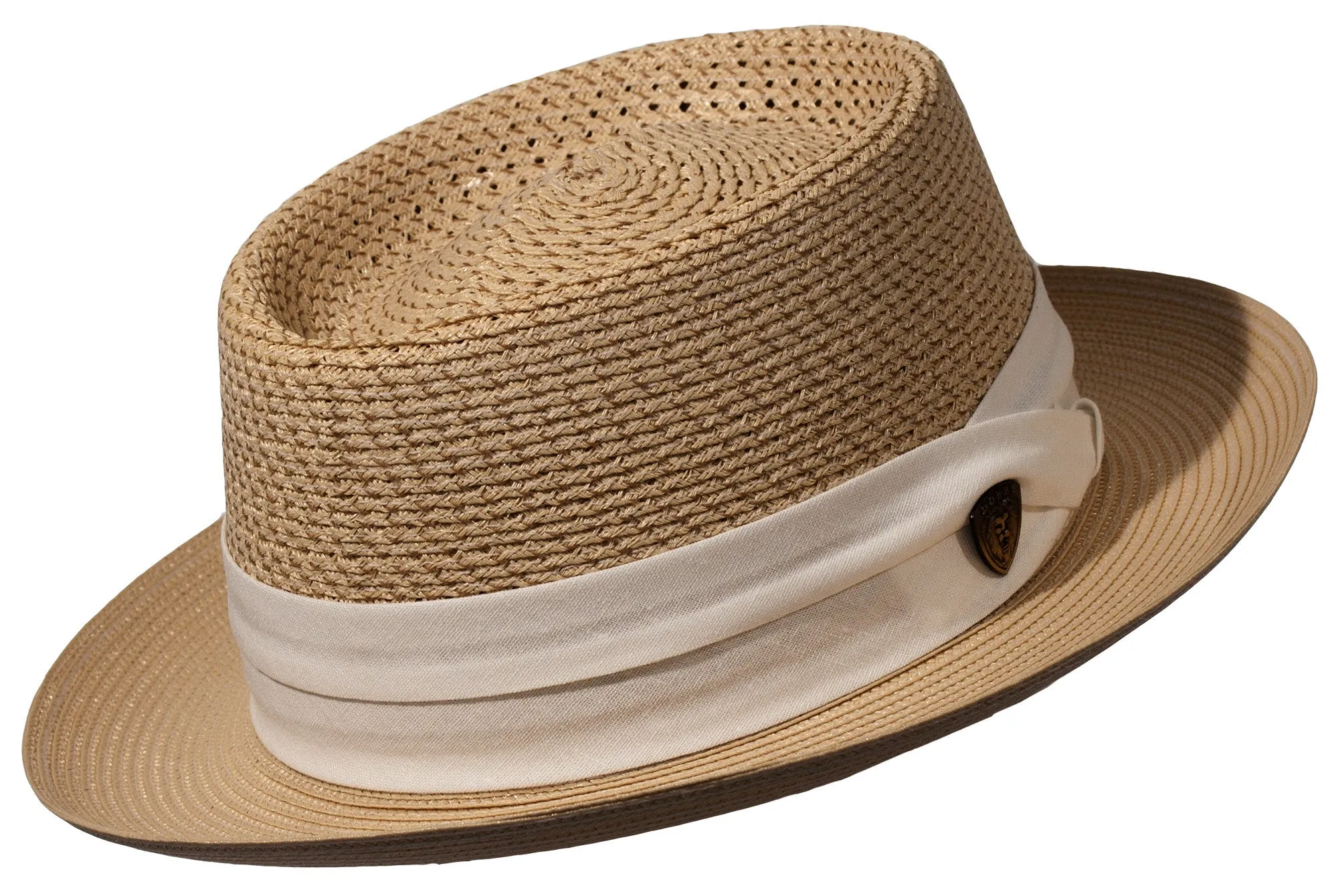 Dobbs Bishop Milan Straw Pork Pie