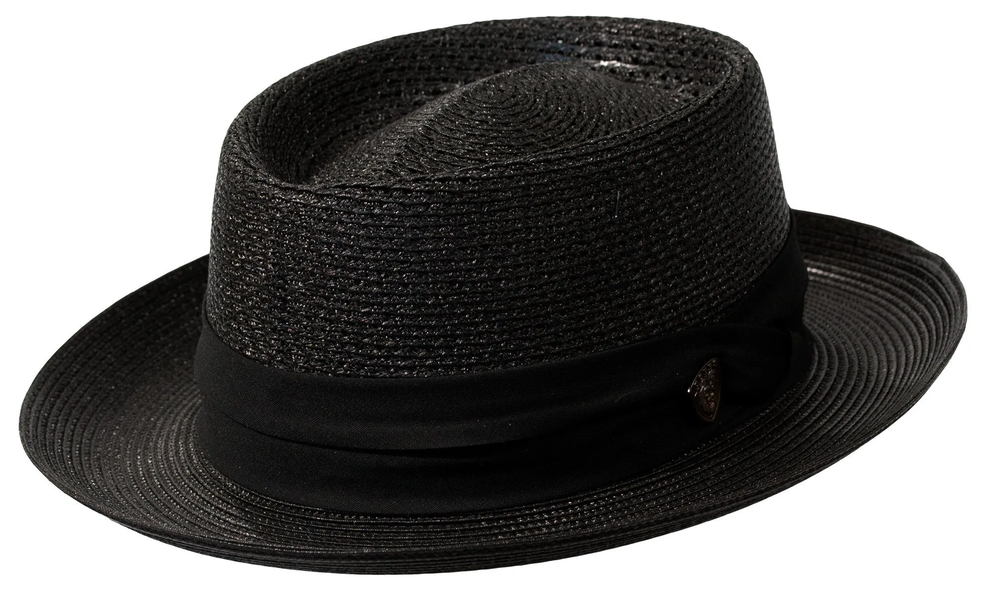 Dobbs Bishop Milan Straw Pork Pie