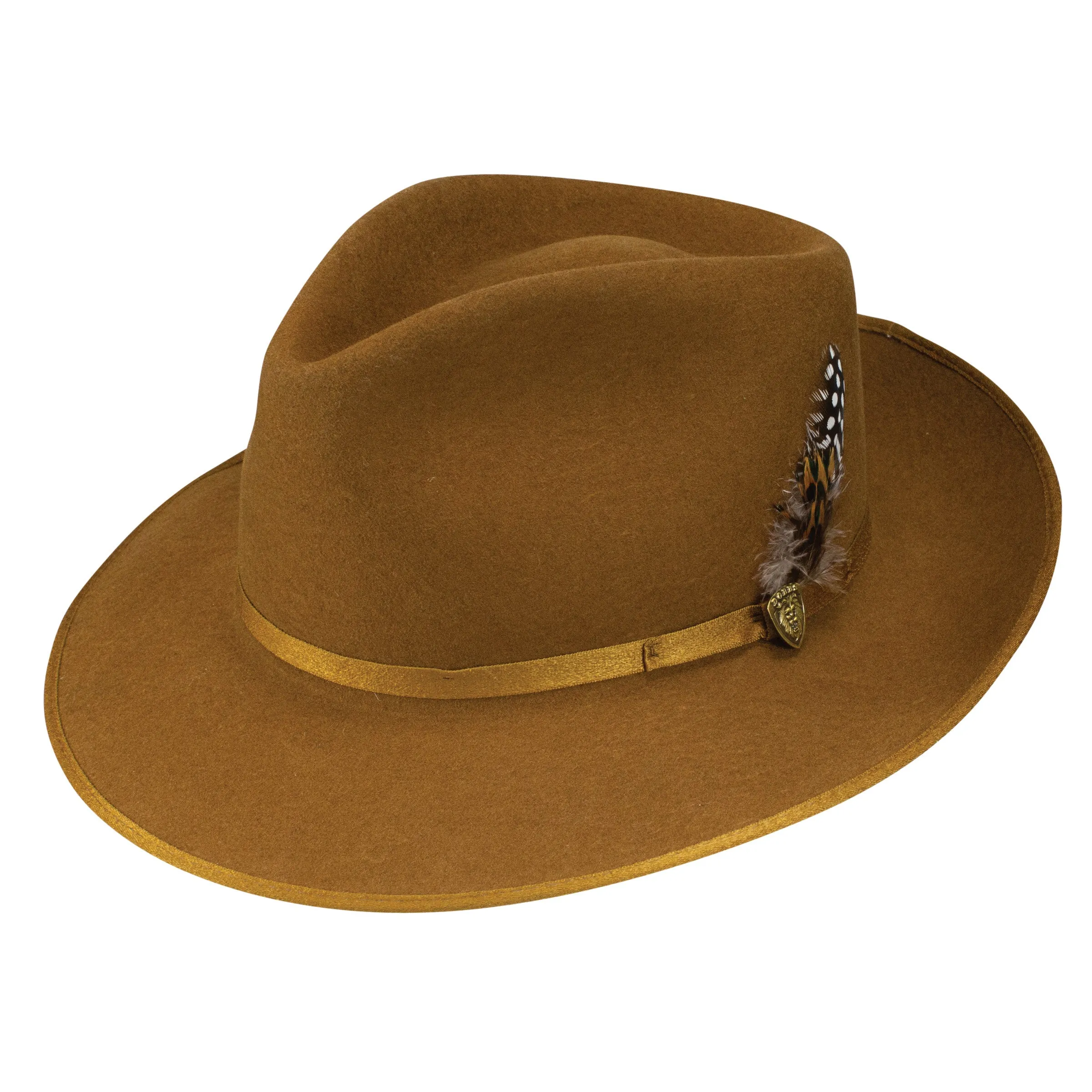 Dobbs Delevan B Wool Felt Pinch Front Fedora