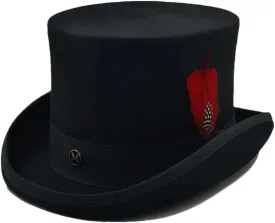 Dvbfufv Men's Women Hat Men's Women Magician Hat Men's Women Performance Jazz Hats Men's Women Felt Hat