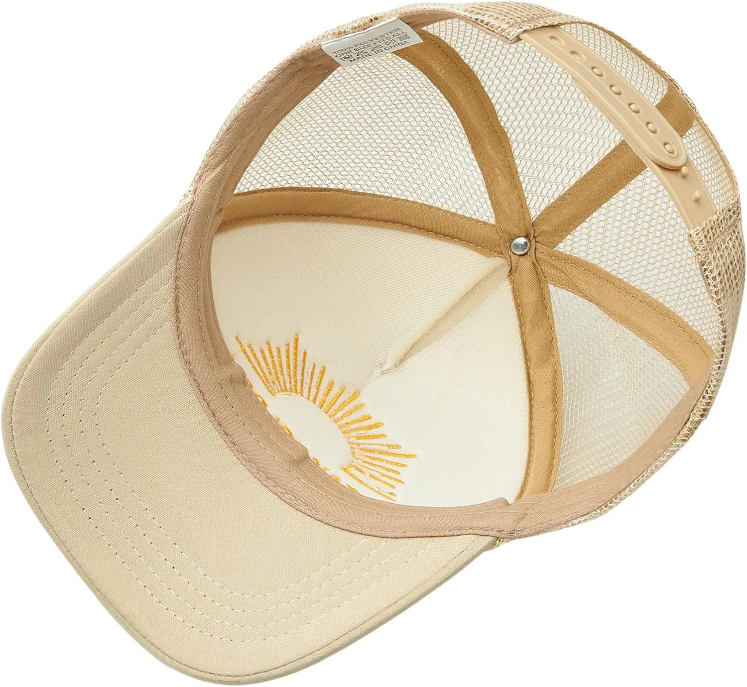 Embroidered Lettering Print Truck Hat Baseball Cap Trucker Mesh Snapback Hat