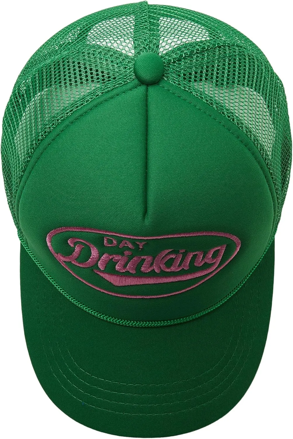 Embroidered Lettering Print Truck Hat Baseball Cap Trucker Mesh Snapback Hat
