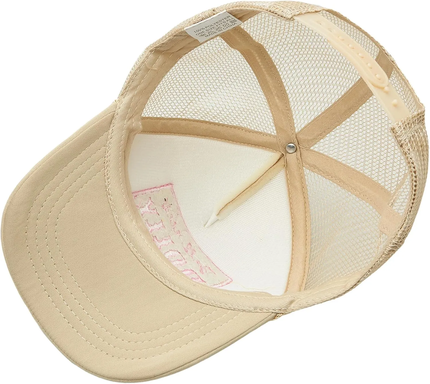 Embroidered Lettering Print Truck Hat Baseball Cap Trucker Mesh Snapback Hat
