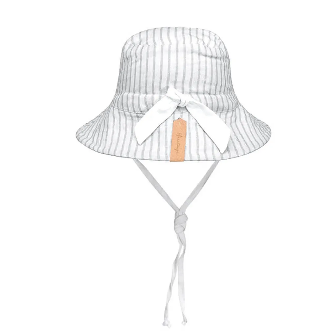Explorer Kids Reversible Classic Bucket Hat (Finley/Blanc)