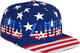 Fashion American Flag Baseball Hats for Men Women USA Flag Baseball Cap Adjustable Independence Trucker Snapback Hat