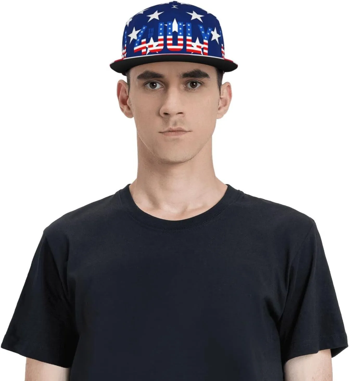 Fashion American Flag Baseball Hats for Men Women USA Flag Baseball Cap Adjustable Independence Trucker Snapback Hat