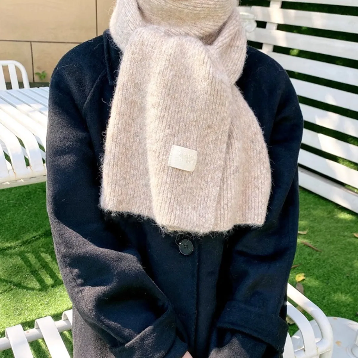 Frost Free Feel Wool Blend Neck Scarf