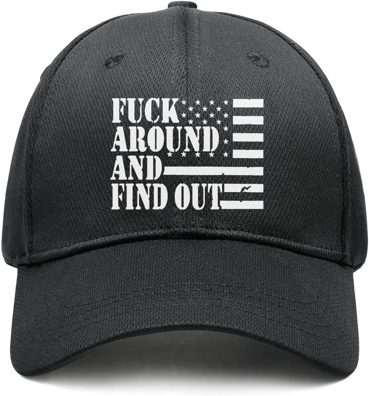 Fuck Around and Find Out Hat Fuck Around and Find Out Cap Mesh Baseball Cap Golf Hat Funny