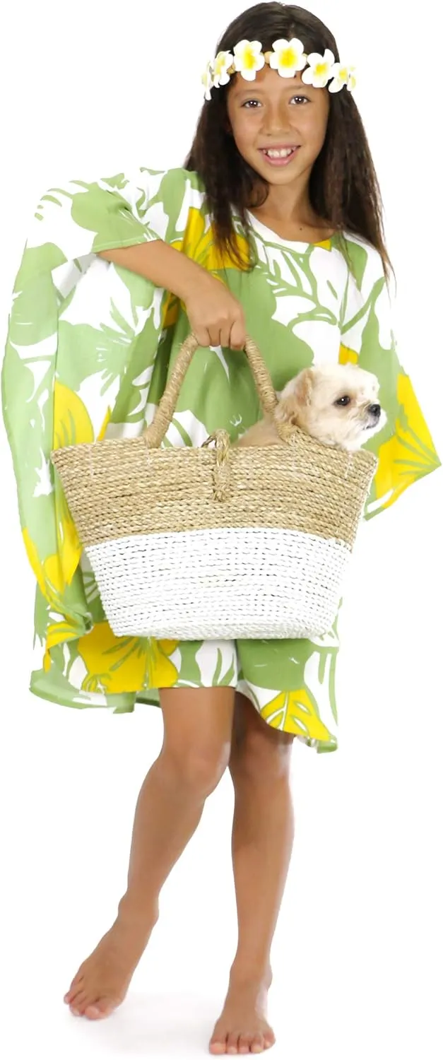 Girls Swimsuit Cover Up Beach Poncho Kaftan