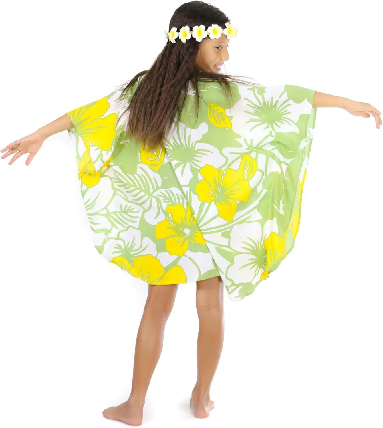Girls Swimsuit Cover Up Beach Poncho Kaftan