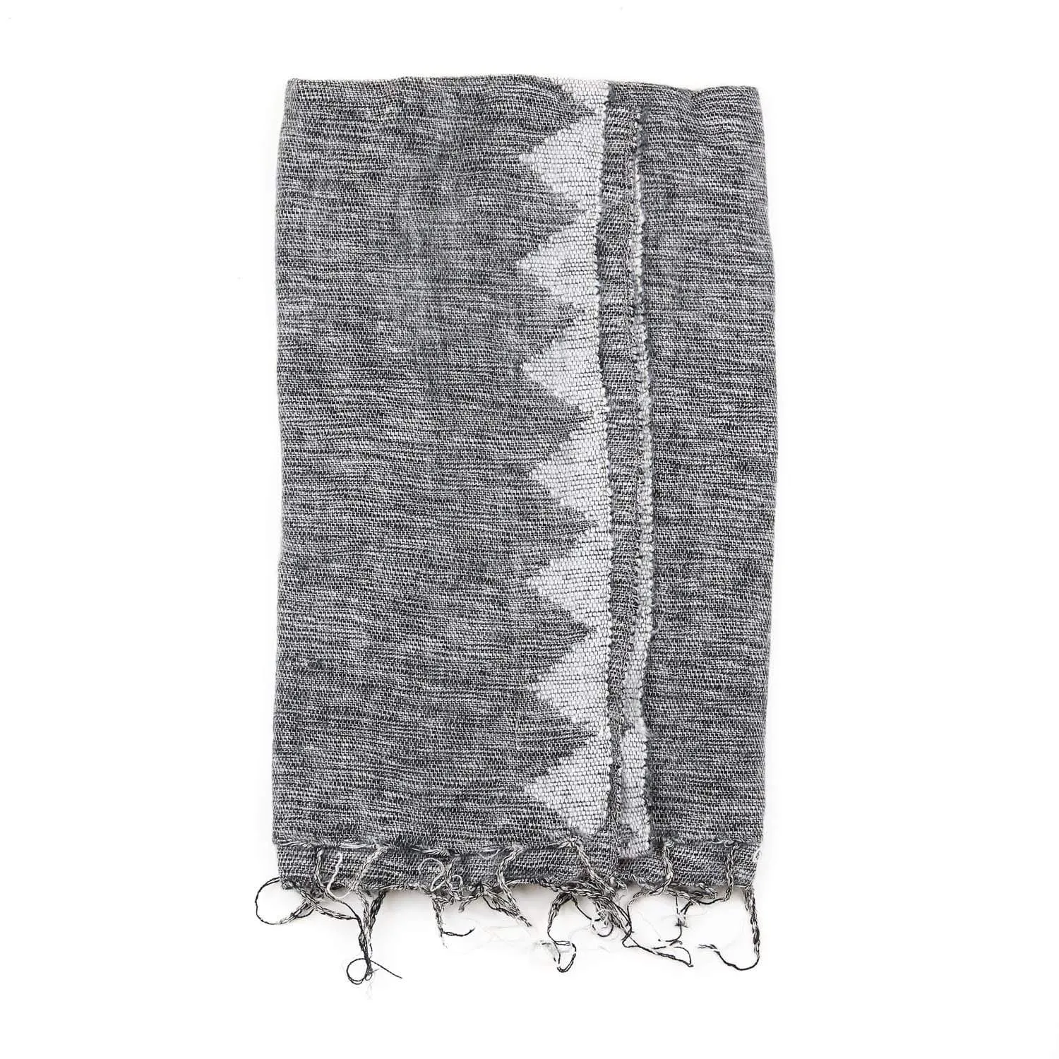 Himalayan Shawl in Classic Gray