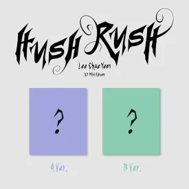 Hush Rush - Radnom Cover - incl. 76pg Photobook, Sticker, Bag Charm, 2 Photo Card, Flyers   Folded Poster