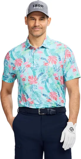 IZOD Men's Swingflex Elite Short Sleeve Golf Polo