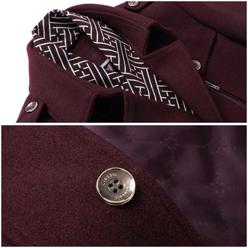 Jack Washington Executive Woolen Coat