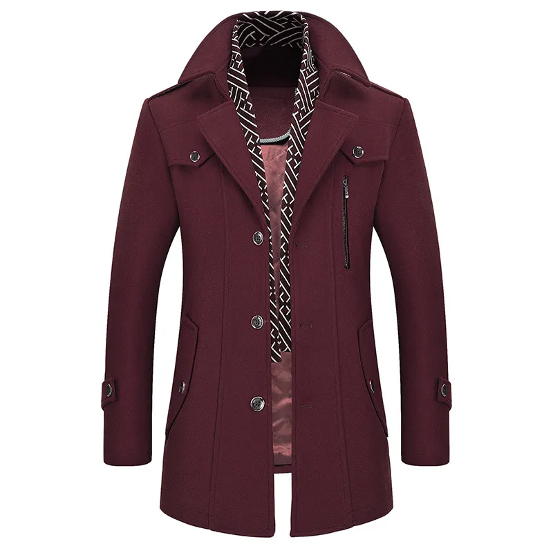 Jack Washington Executive Woolen Coat
