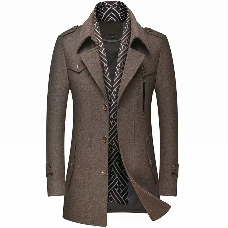Jack Washington Executive Woolen Coat